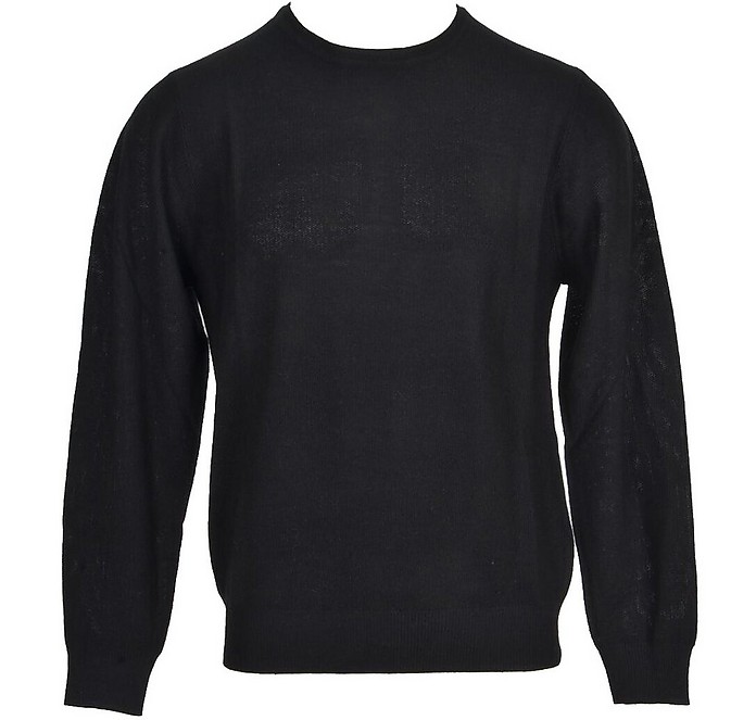 Men's Black Sweater - Balmain / o}