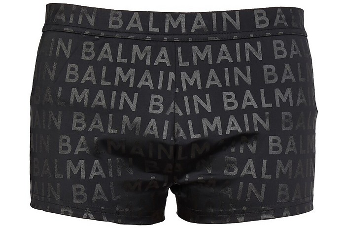 Logo Print Swimsuit - Balmain