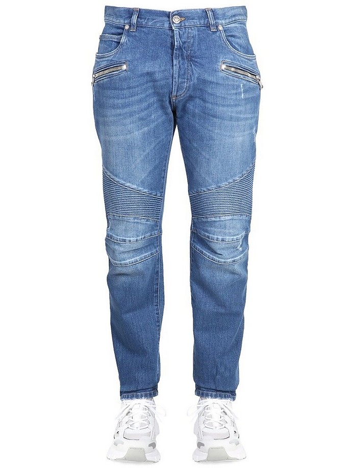 Jeans In Denim - Balmain