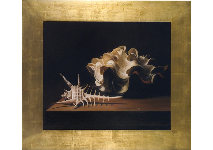 Oil on Canvas Shells Painting - Bianchi Arte