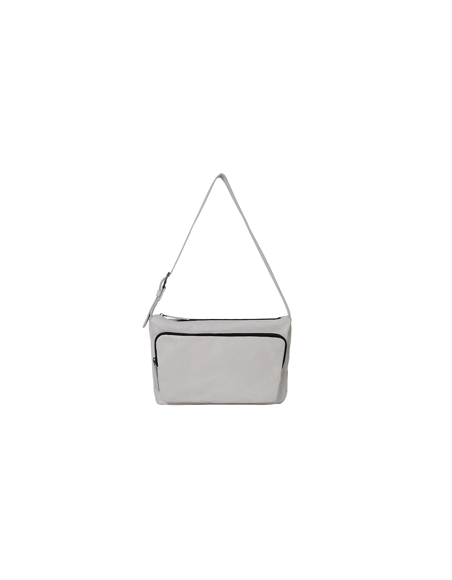 Brussosa Designer Handbags Harry - Shoulder Bag In Blanc