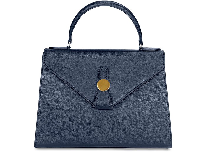 Buti Handbags Mylady 29 Satchel Bag In Bleu