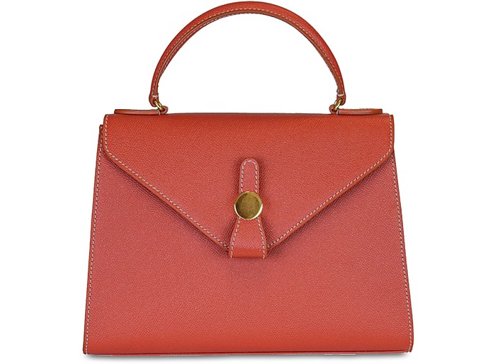 Buti Handbags Mylady 29 Satchel Bag In Orange