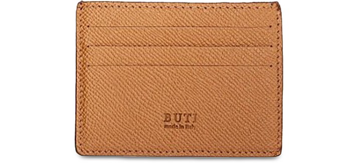 Saffiano Leather Card Holder - Buti