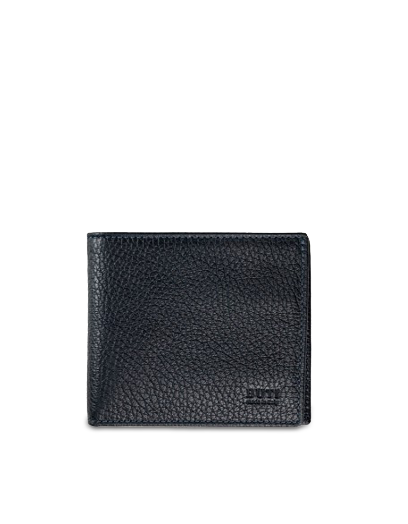 Buti Squared Embossed Leather Men's Wallet