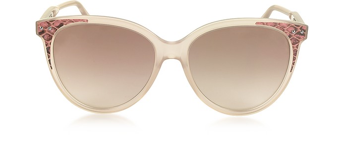 BV0119S Cat-Eye Damen Sonnenbrille aus Acetat - Bottega Veneta
