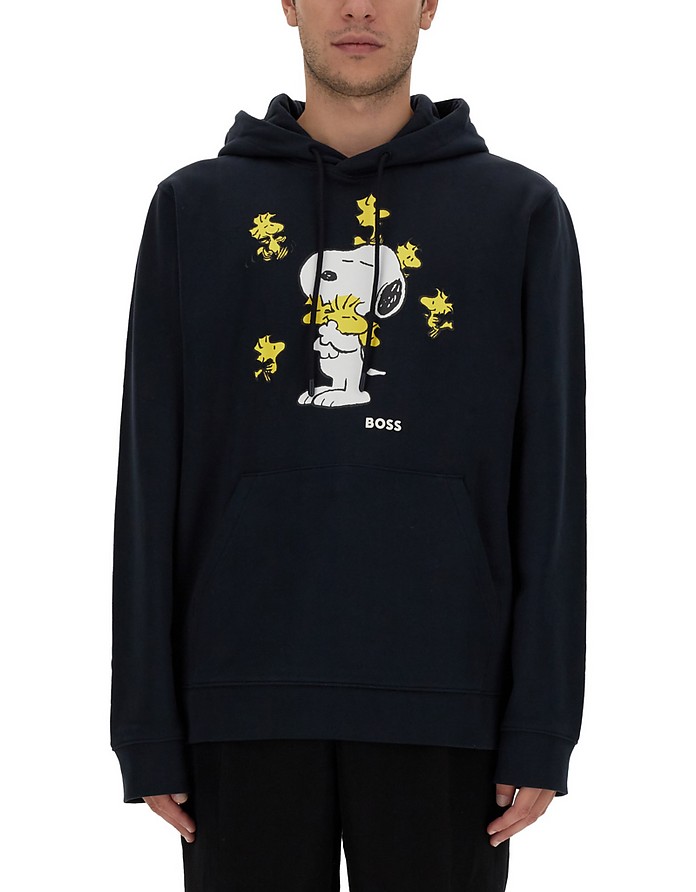 Sweatshirt With Logo - Boss x Peanuts