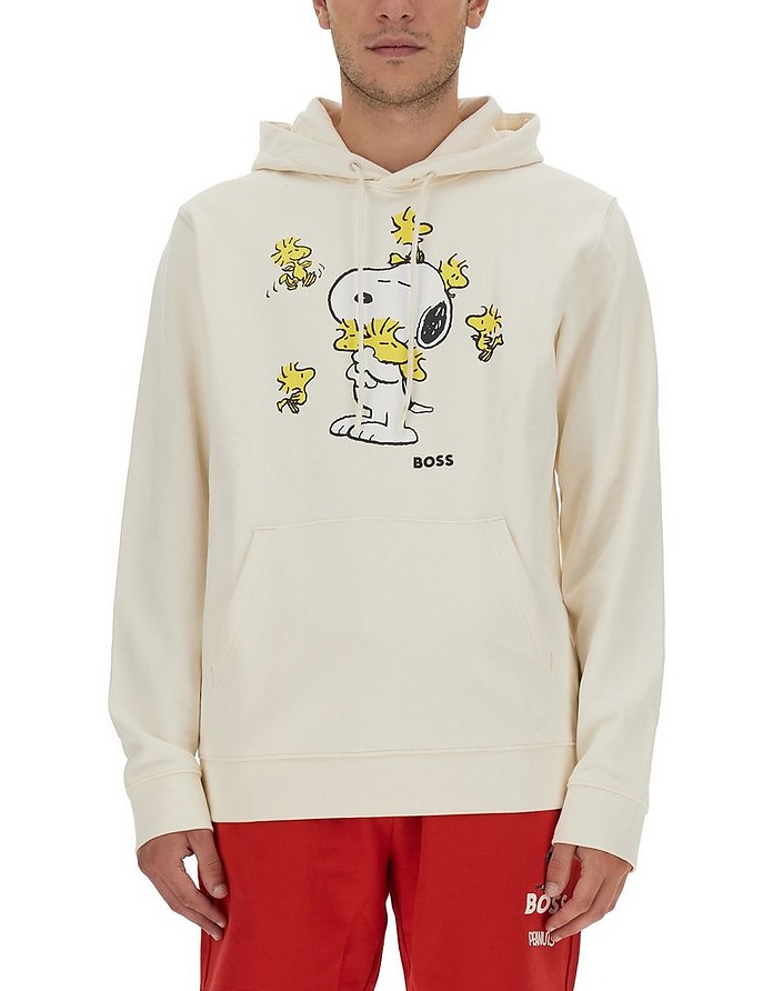 Sweatshirt With Logo - Boss x Peanuts