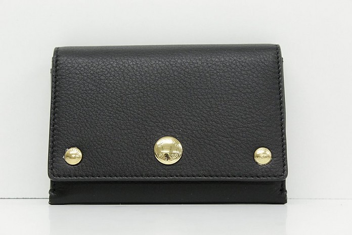 Black Leather Wallet - Burberry Ͳ