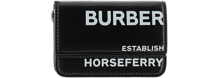 Mini Crossbody Bag With Horseferry Print - Burberry