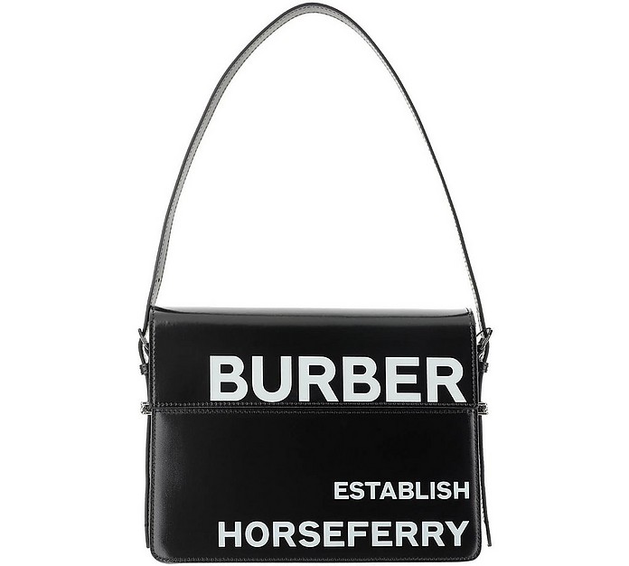 Grace Black Shoulder Bag - Burberry