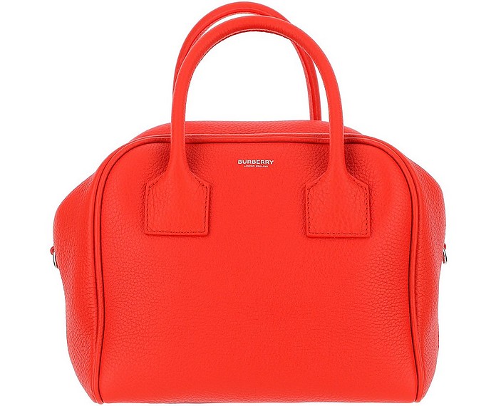 Bright Red Top-handle Satchel Bag - Burberry / o[o[