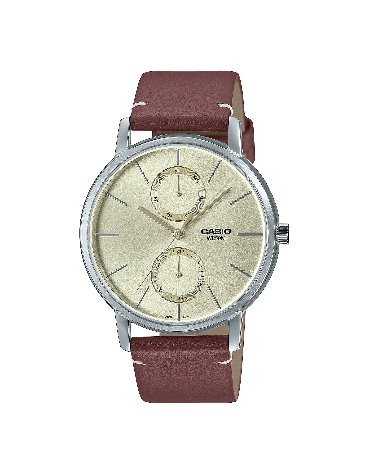 Casio Designer Women's Watches Quartz Analogue Watch In Brown