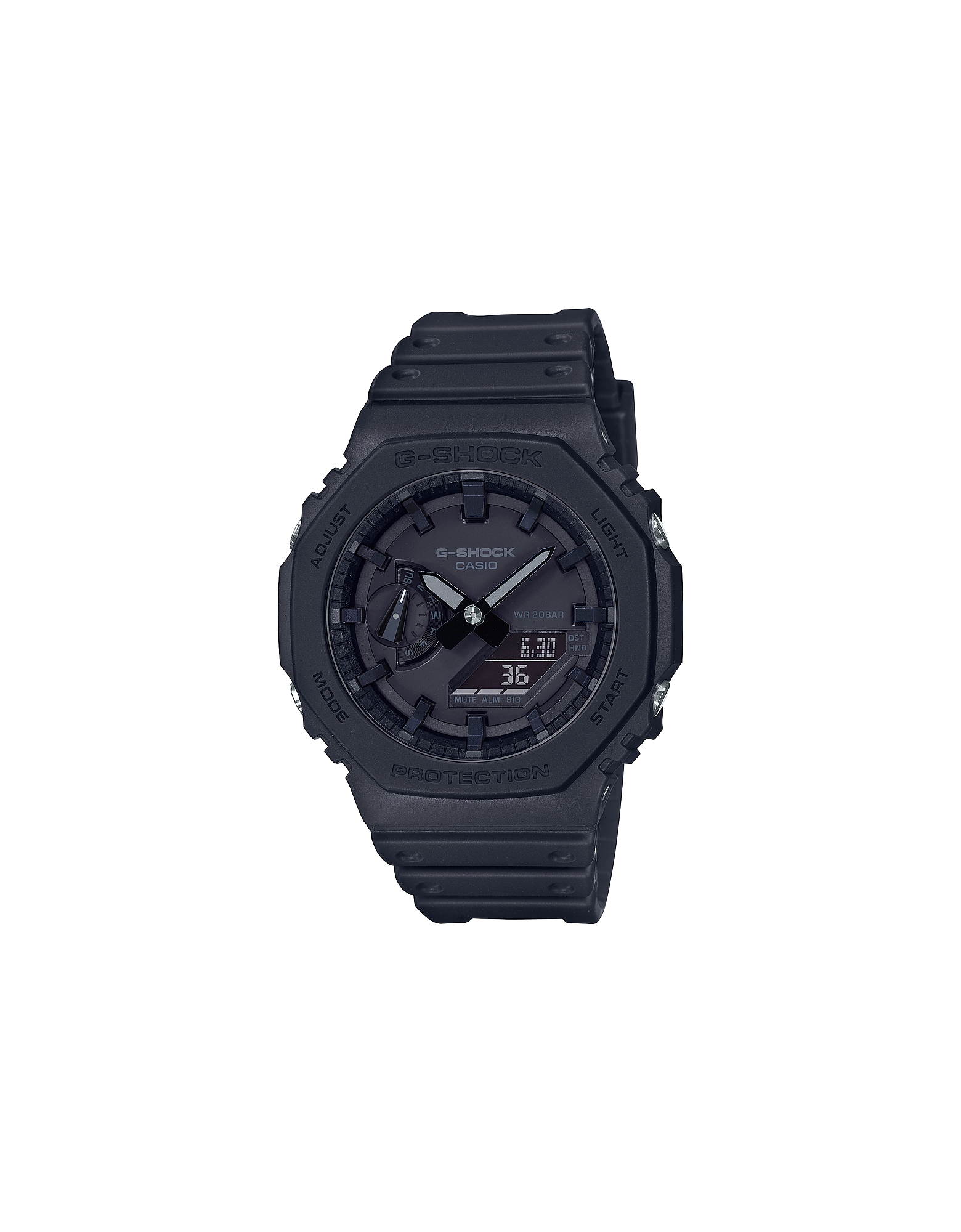 Casio Designer Men's Watches Men's Quartz Analogue/digital Watch In Black