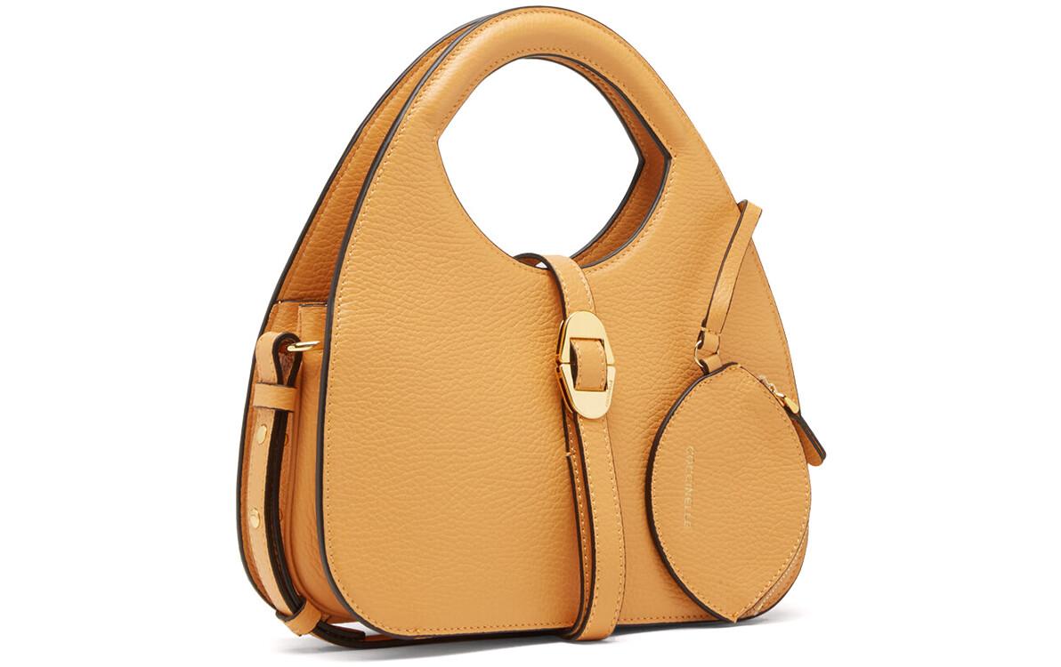 Coccinelle Brown Leather Bagatelle Hobo Bag at FORZIERI
