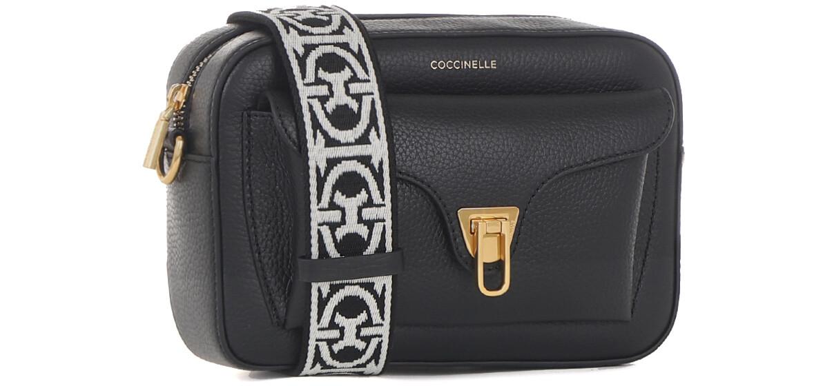 COCCINELLE Beat New Sell Crossover Bag Noir