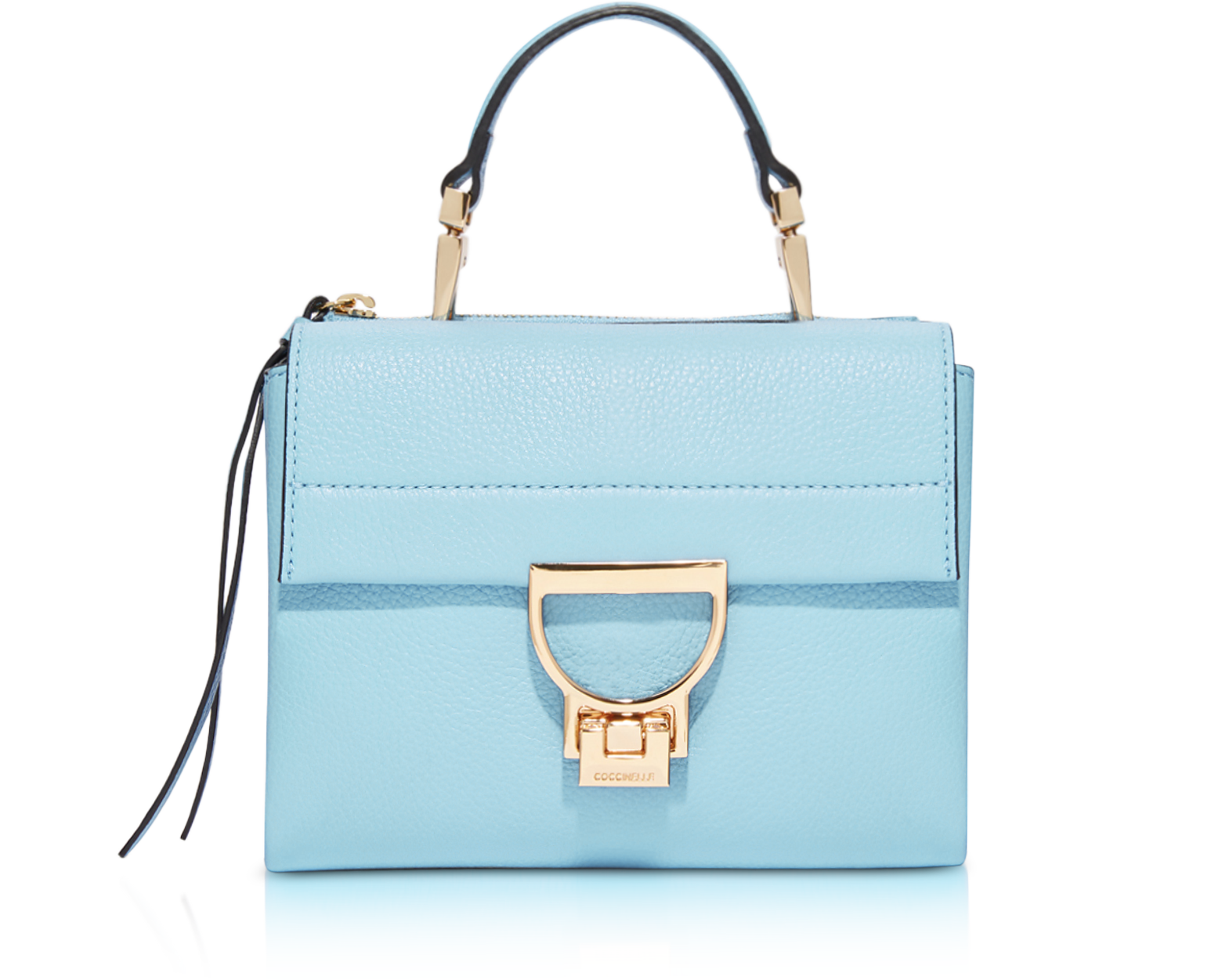 Coccinelle - Blue Saffiano Leather Shoulder Bag