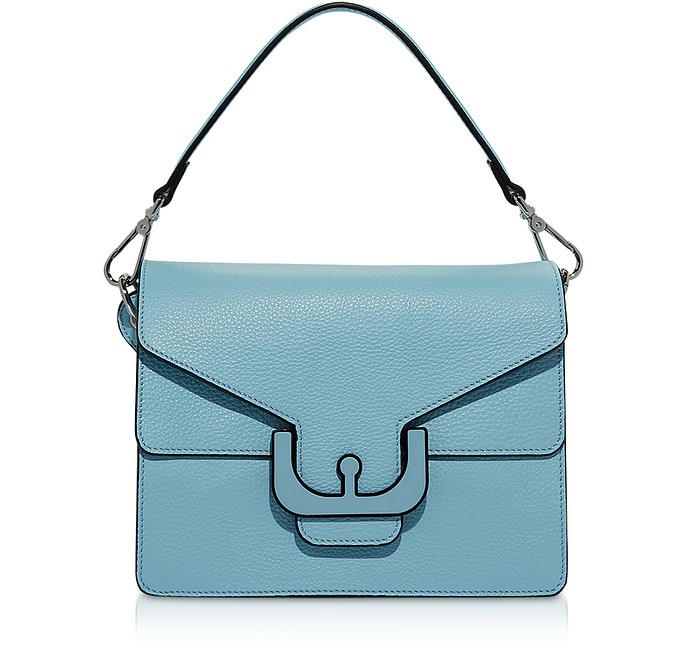 Ambrine Graphic Leather Shoulder Bag - Coccinelle