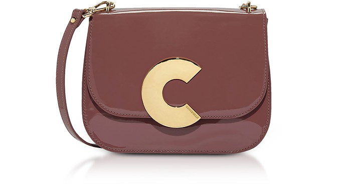 Craquante Rock Small Patent Leather Shoulder Bag - Coccinelle