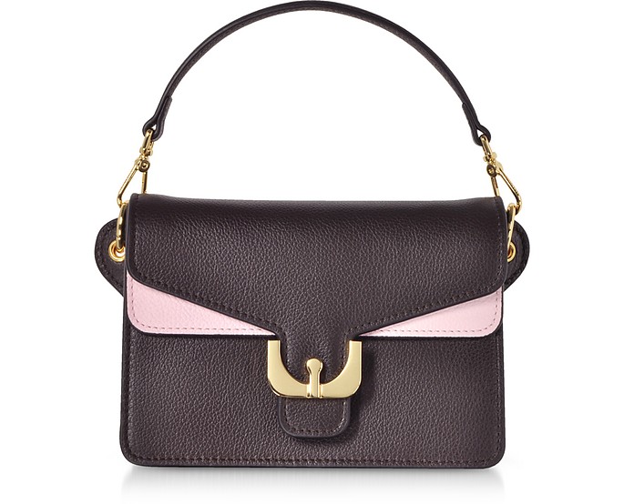 Ambrine Soft Color Block Grained Leather Mini Shoulder Bag - Coccinelle / R`lb