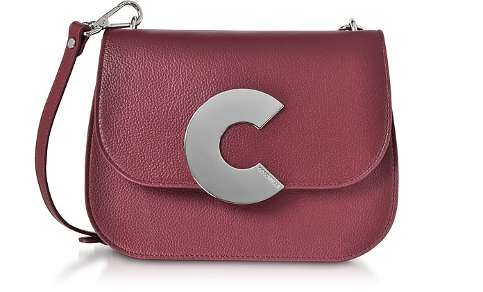 Craquante Grained Leather Medium Crossbody Bag - Coccinelle / R`lb