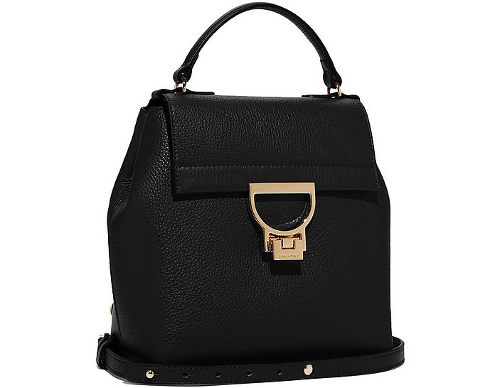 Coccinelle Black Arlettis Backpack at FORZIERI