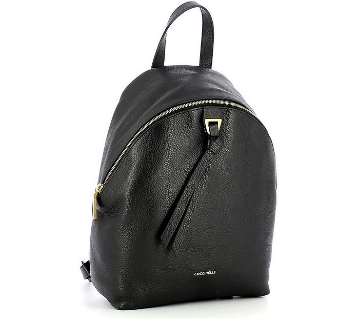 Coccinelle Black Joy Backpack at FORZIERI