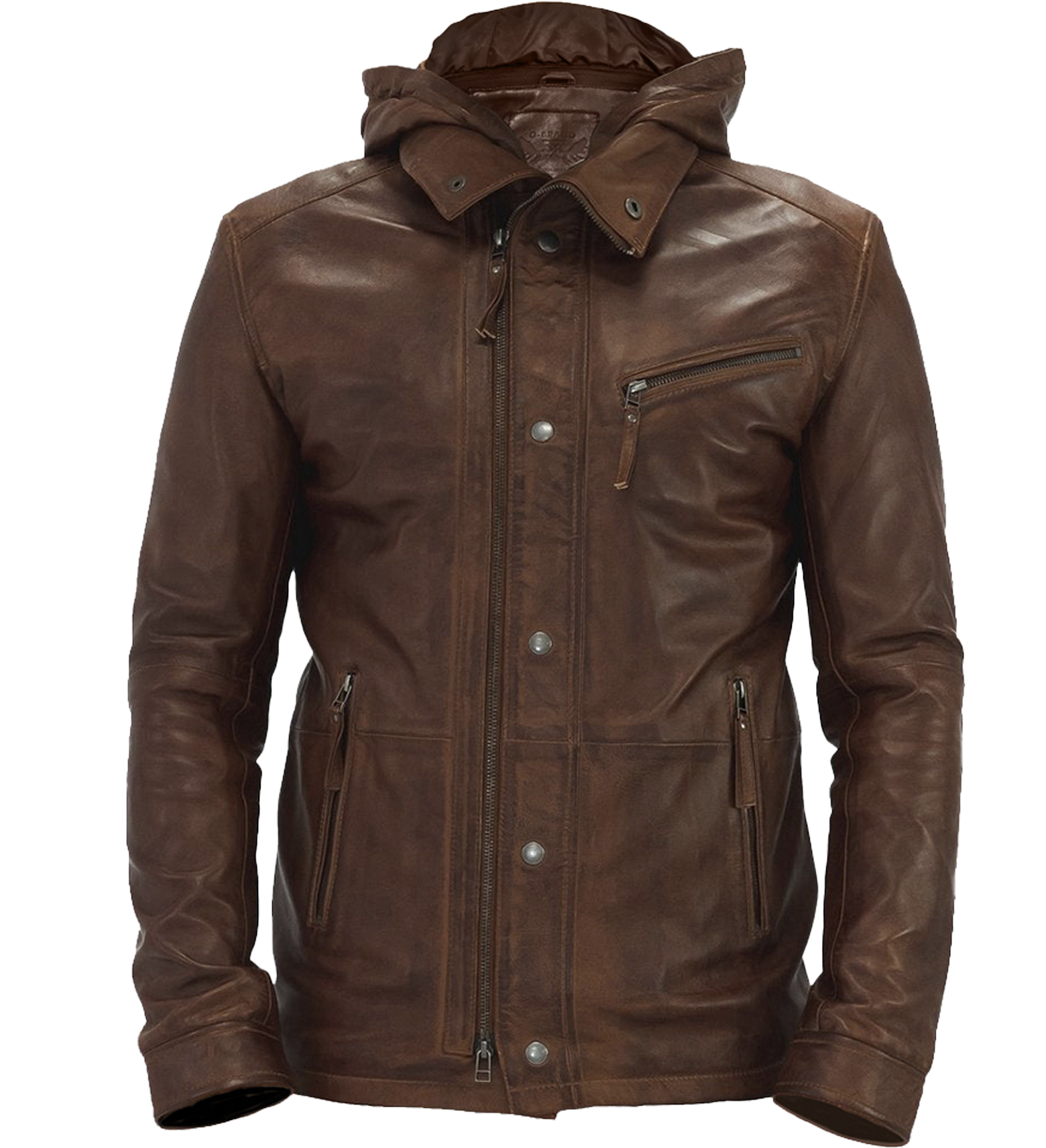 Cuir Dimitri Varvatos Men’s Leather Jacket XS at FORZIERI