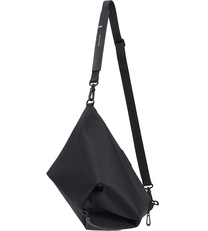 Inn L Sleek Black X-Body Bag - Côte&Ciel