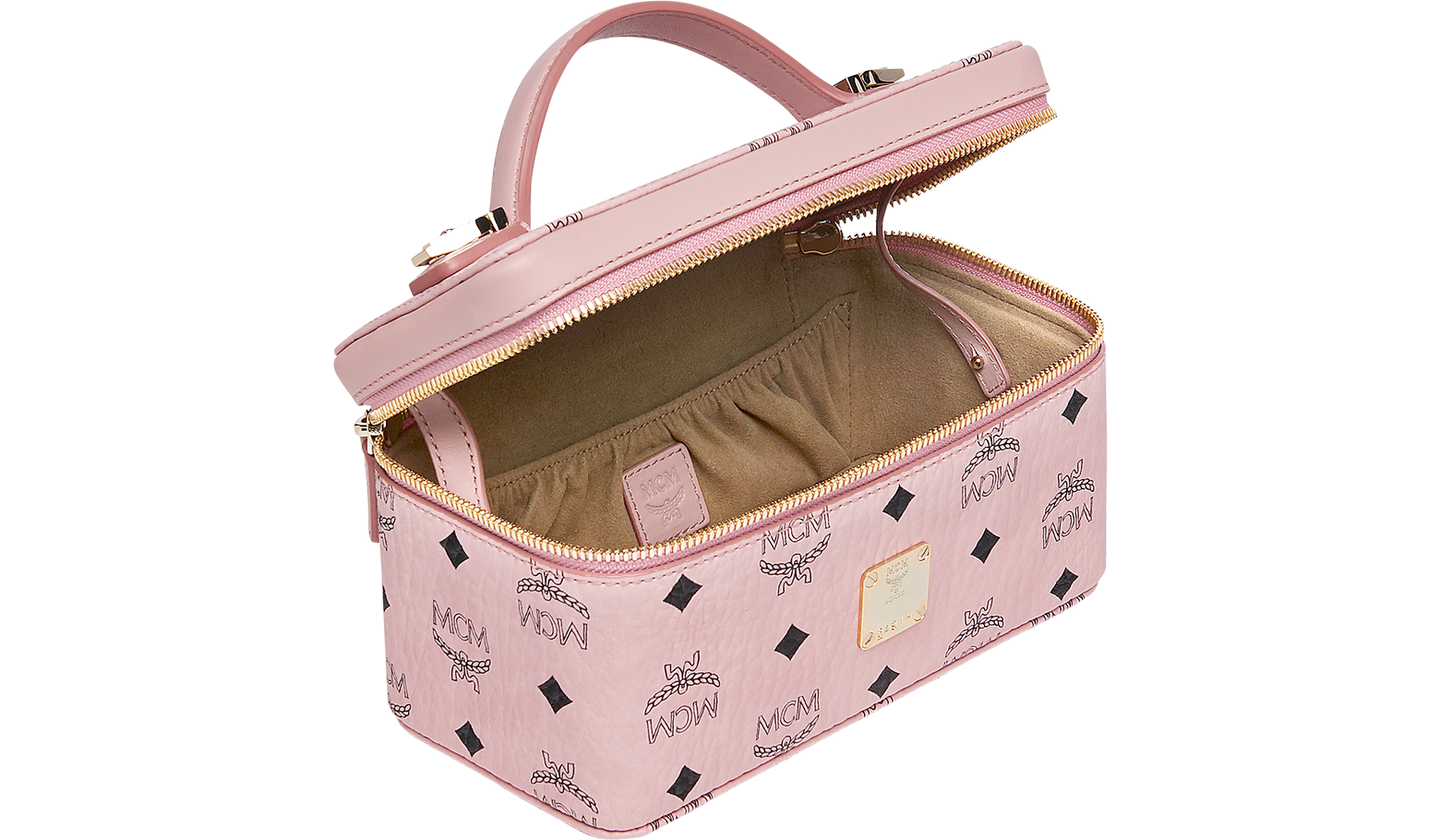 MCM, Bags, Pink Authentic Mcm Duffle Travel Bag