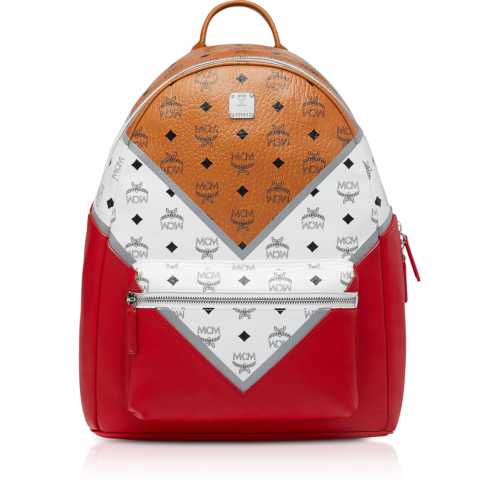 RED MCM BACKPACK BLACK SILVER BACKPACK WHICH ONE YOU GOING WITH