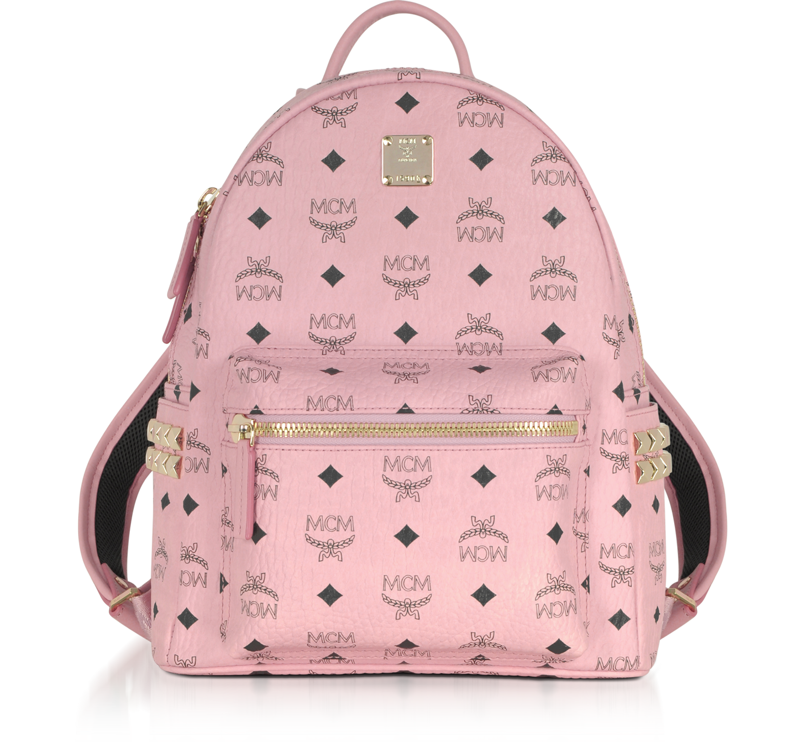 Mcm Small Pink Backpack | vlr.eng.br