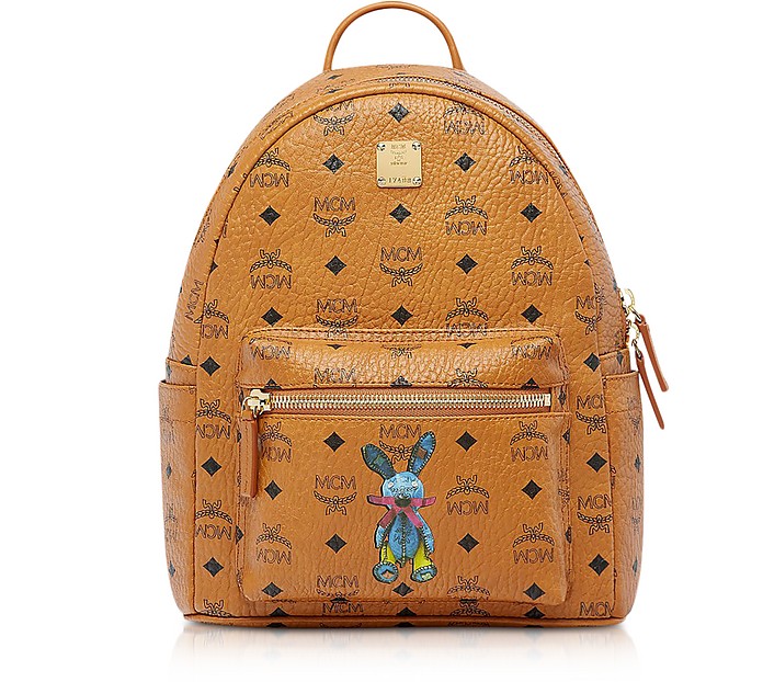 Cognac Rabbit Small Backpack - MCM
