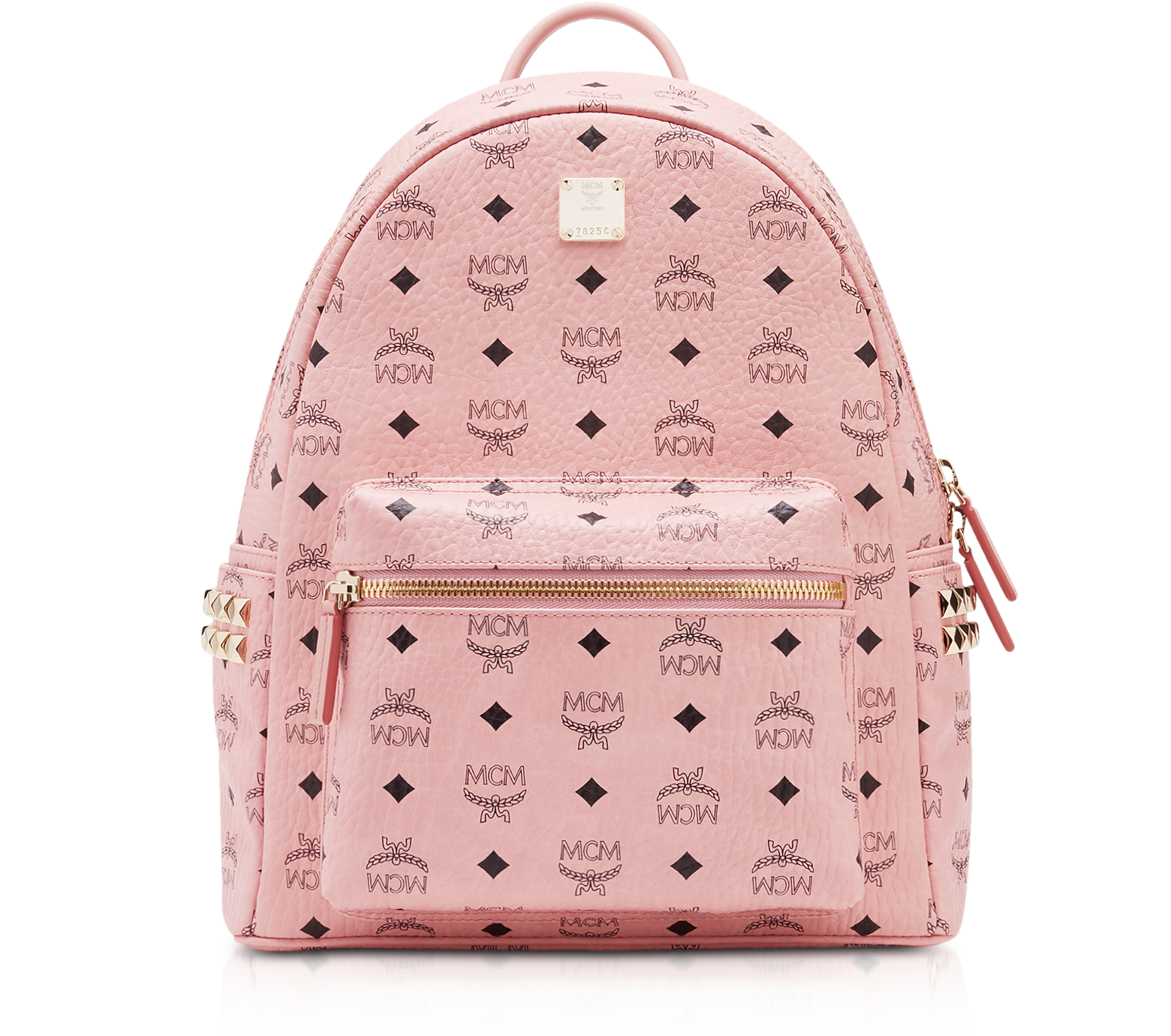 MCM Mini Stark Backpack in Pink