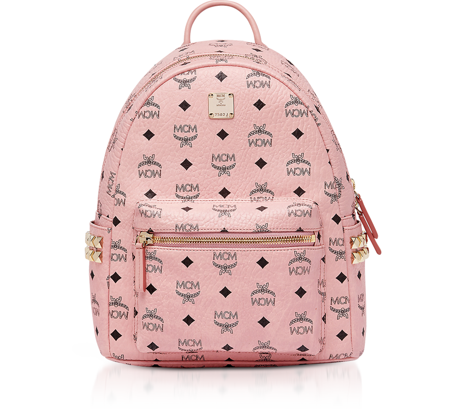 pink mcm backpack