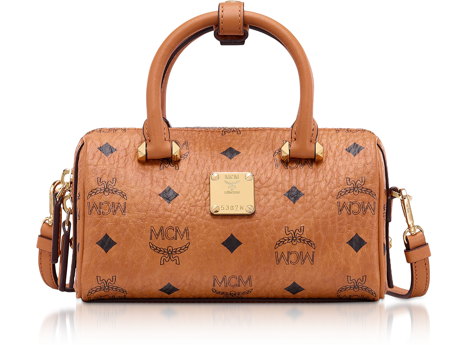 MCM, Bags, Mcm Boston Bag Authentic