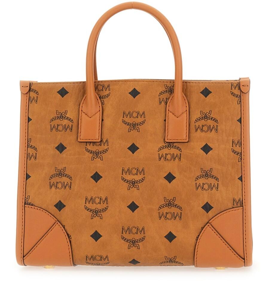 MCM Small Canvas Tote Bag at FORZIERI