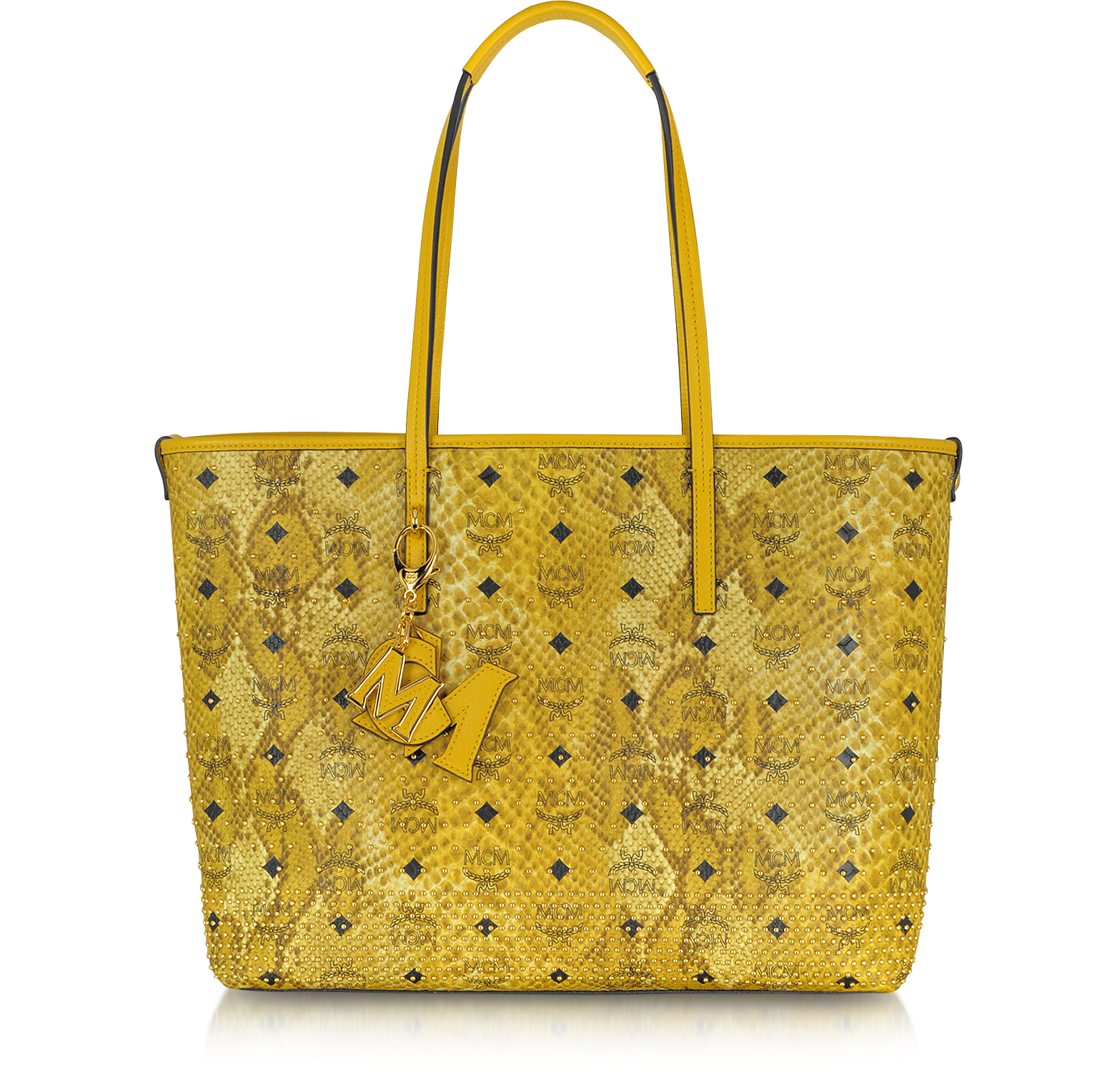 MCM Shopper Project - Animal Print Eco-Leather Tote at FORZIERI
