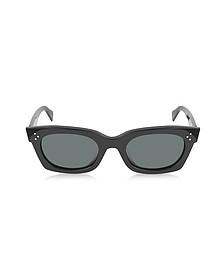 CL41029/S Sofia Black Acetate Sunglasses