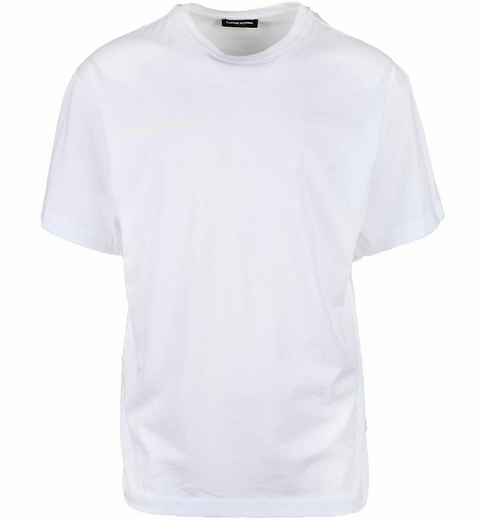 Men's White T-Shirt - Costume National Contemporary