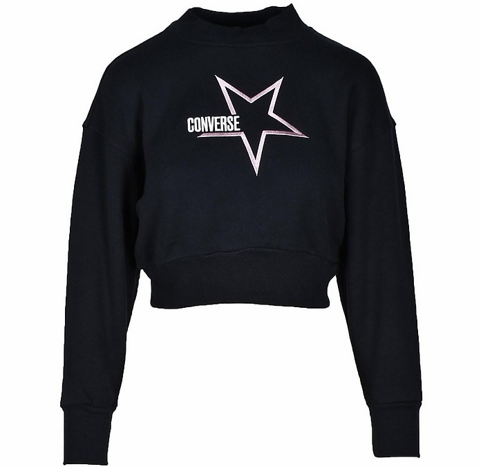 Women's Black Sweatshirt - Converse Limited Edition