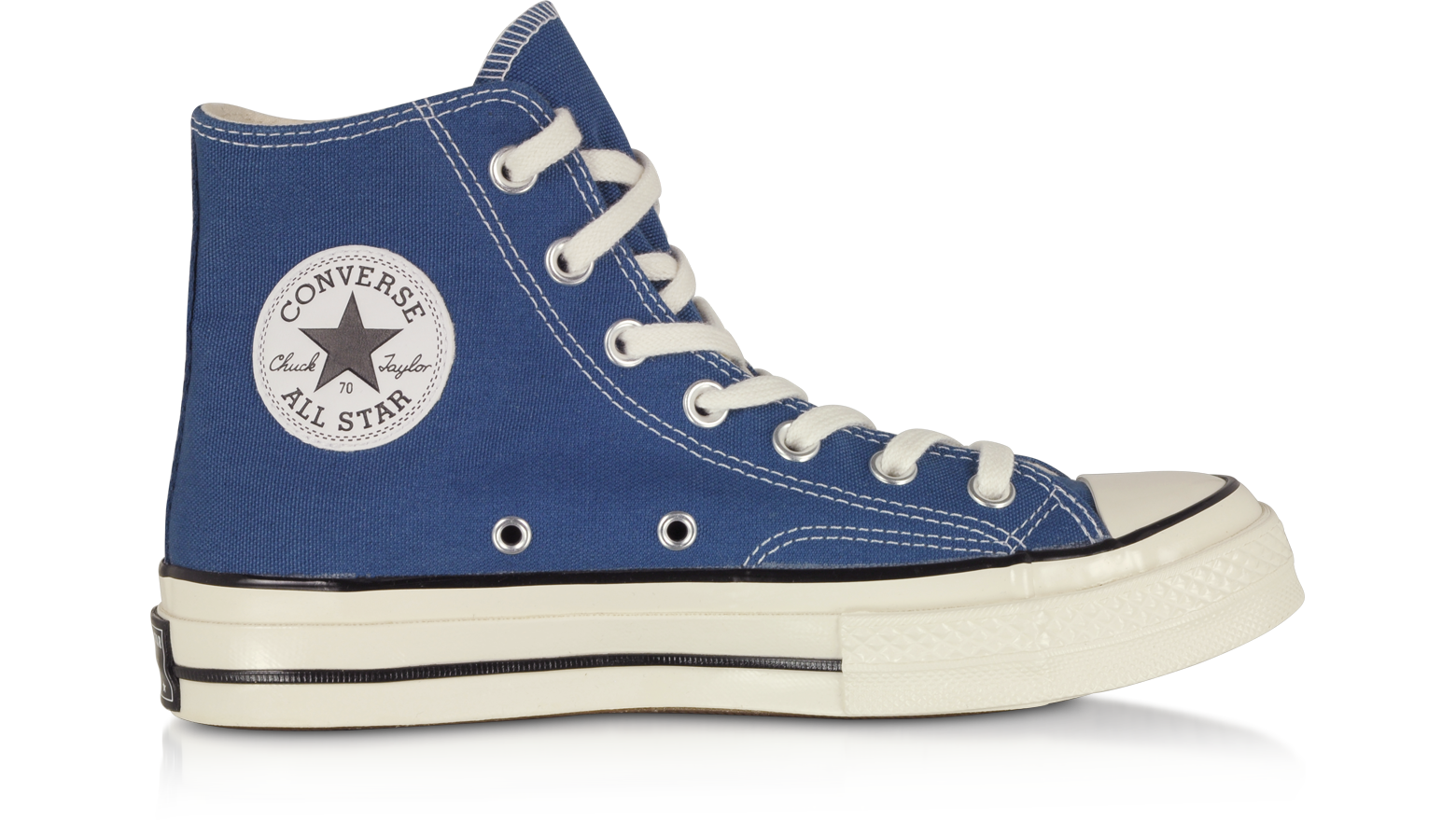 Converse Limited Edition Chuck 70 True Navy Sneakers 9.5 (11.5 WOMENS US | 9.5 UK | 43 EU) at FORZIERI