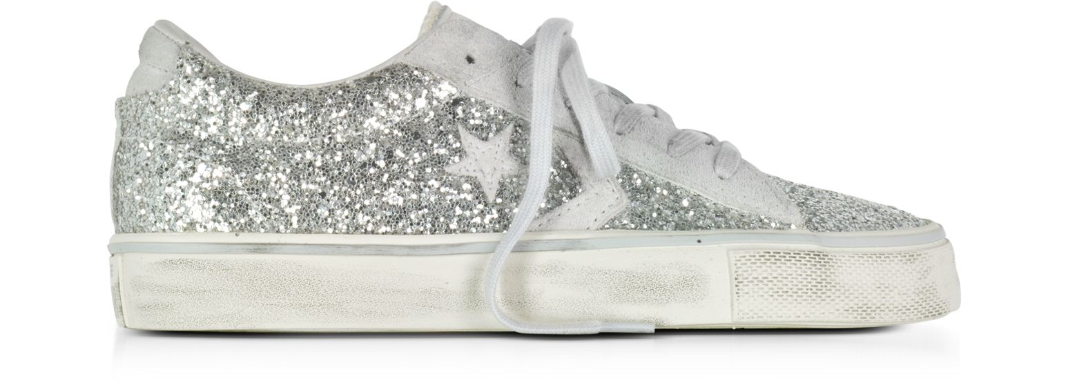 converse sneakers glitter