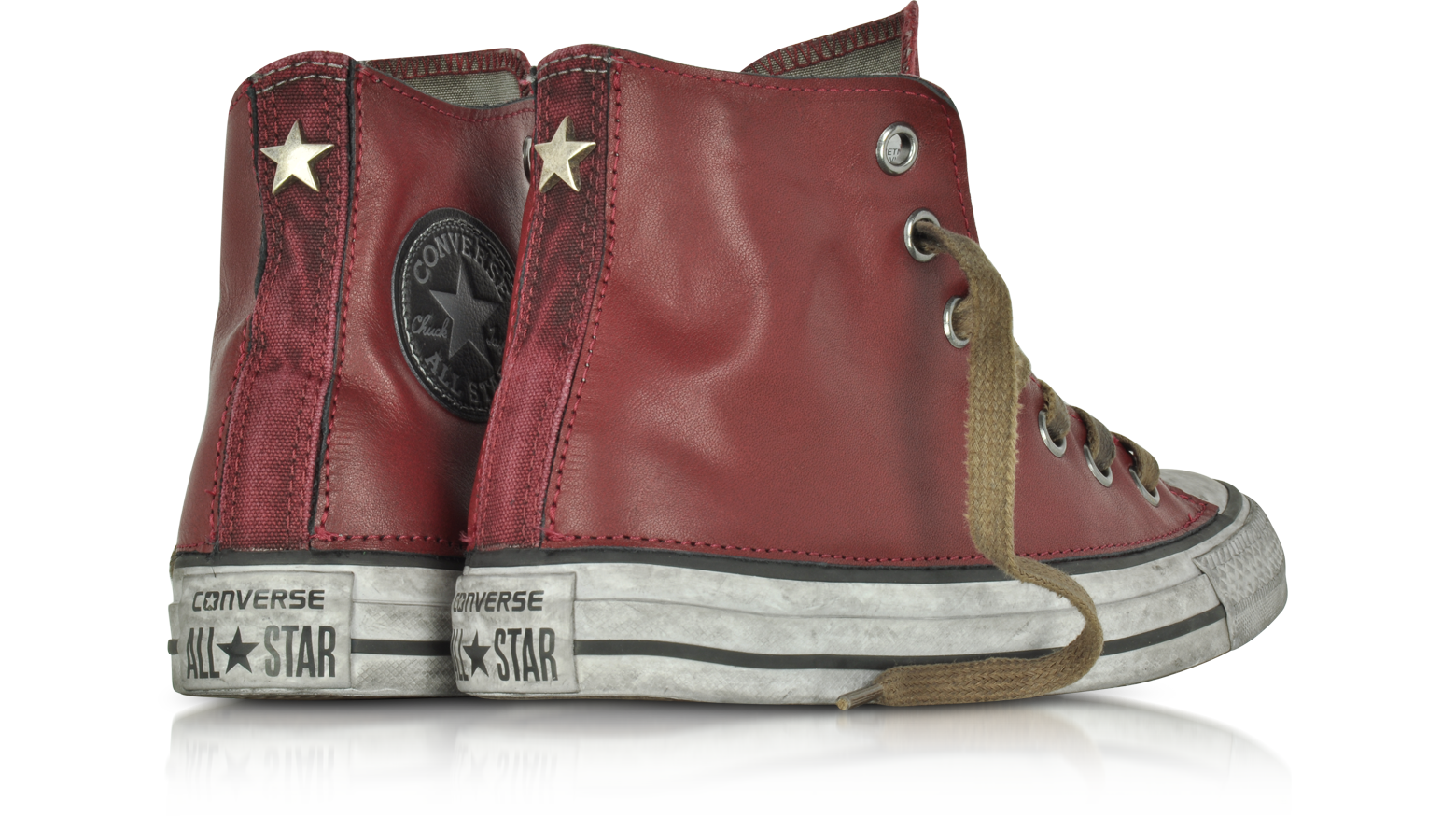 all star vintage leather