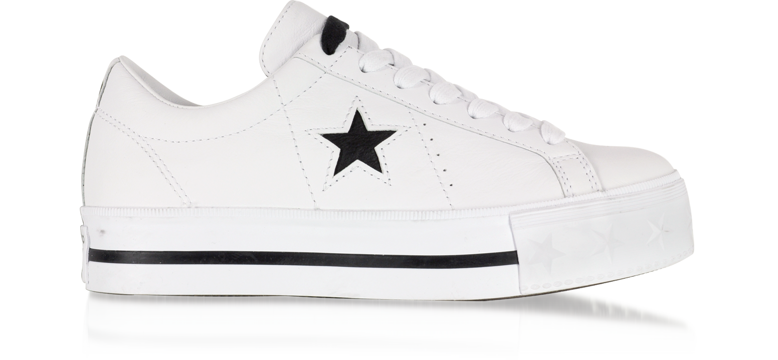 converse sneakers one star platform