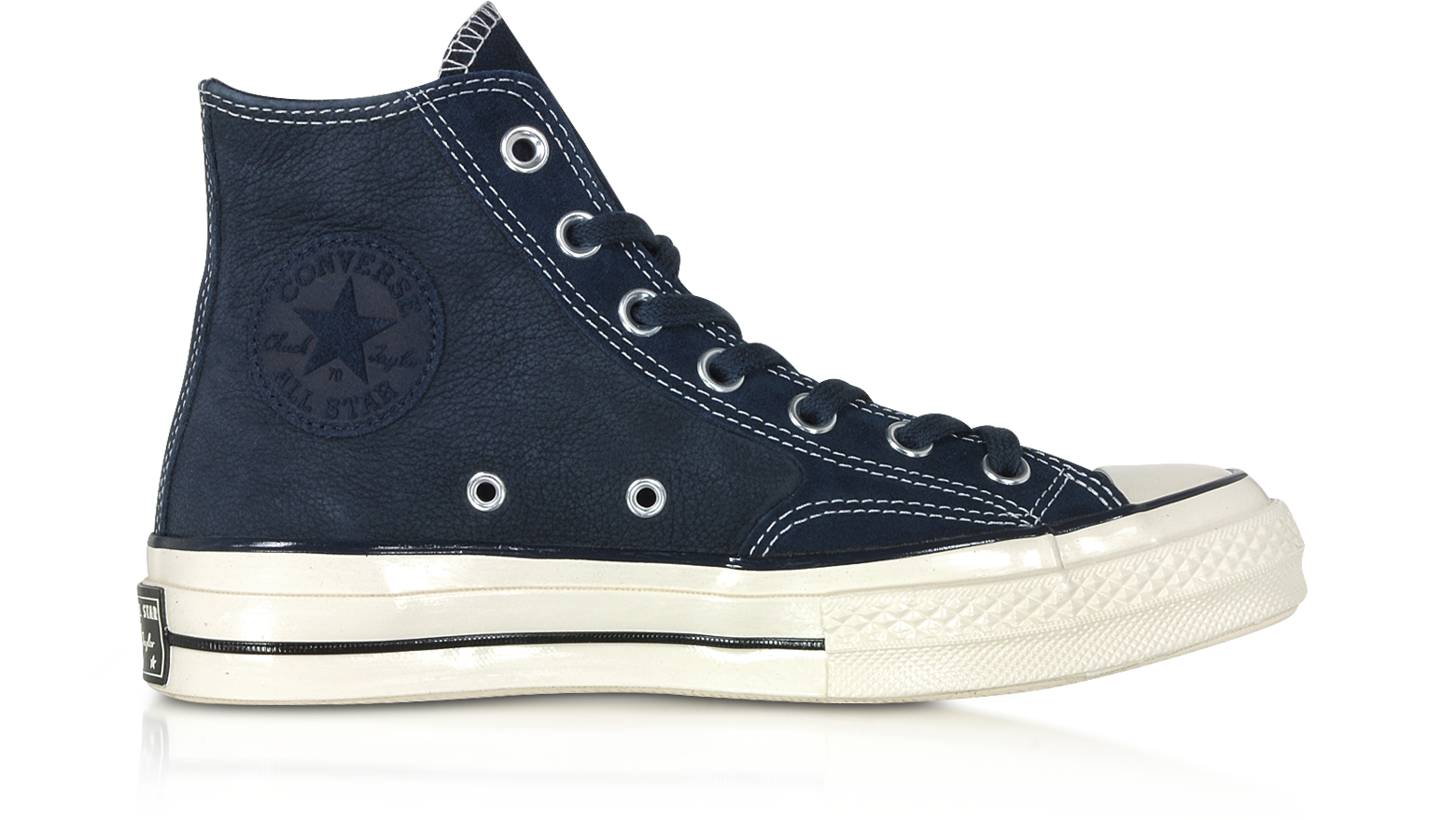 Converse Limited Edition Obsidian Chuck 70 Leather High Top 3 (5 WOMENS US  | 3 UK | 35 EU) at FORZIERI