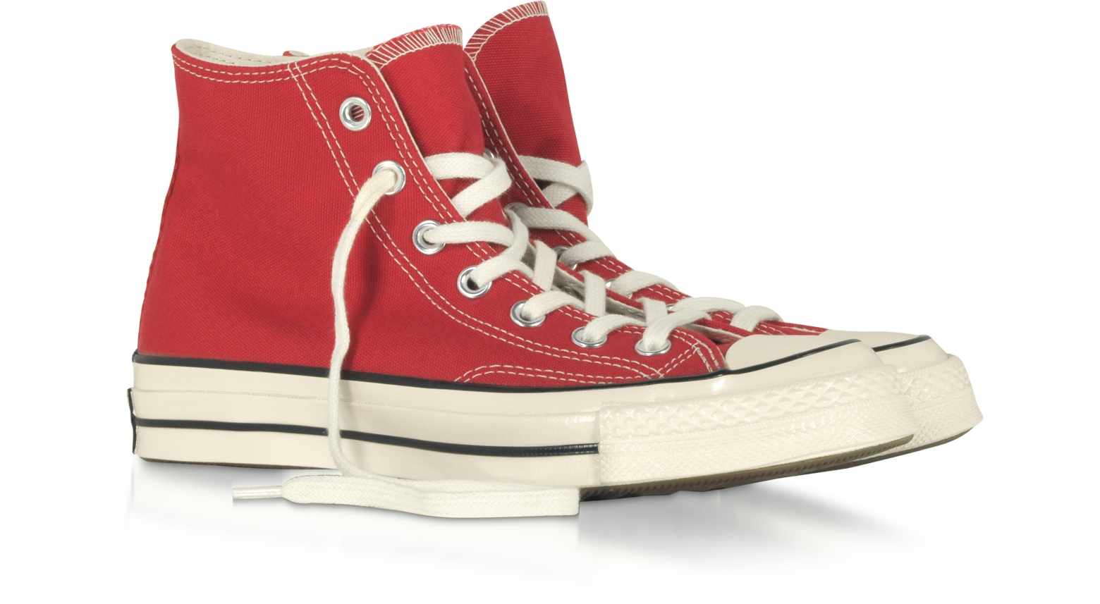 Converse Limited Red 70 w/ Vintage Canvas High Top 4.5 (6.5 WOMENS US | 4.5 UK | 37 EU) at FORZIERI