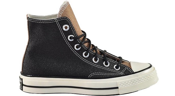 Converse Limited Edition Women's Black / Gold Sneakers 36 IT/EU at FORZIERI