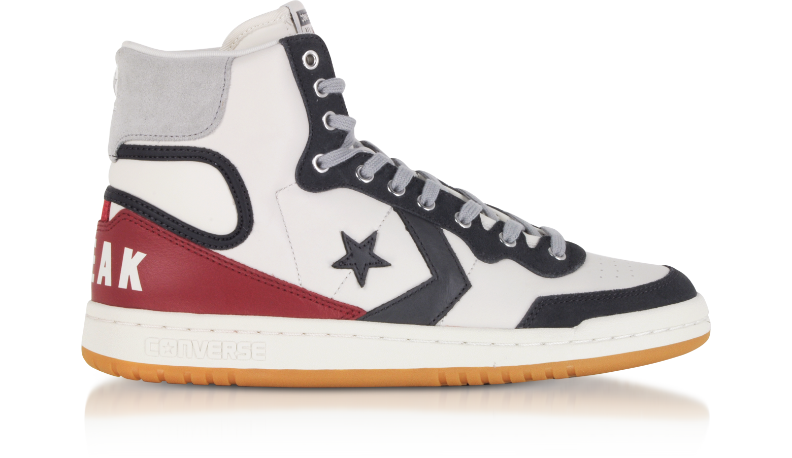 Converse Limited Edition Fastbreak Hi Light Gray and Storm Wind Leather High  Top Men's Sneakers 7 (8.5 WOMENS US | 6 UK | 40 EU) at FORZIERI