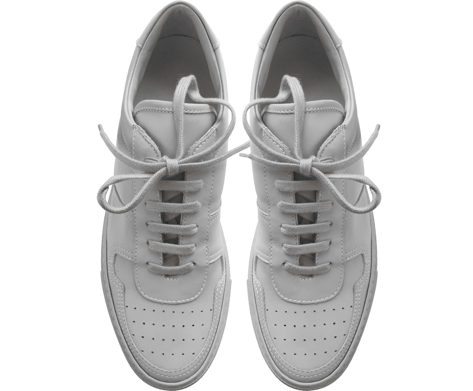 Common Projects Bball Low Grey Leather Women's Sneakers 39
